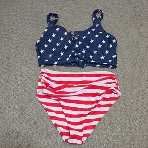 Star and Stripe Bikini Set